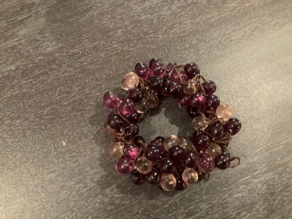Beaded napkin ring