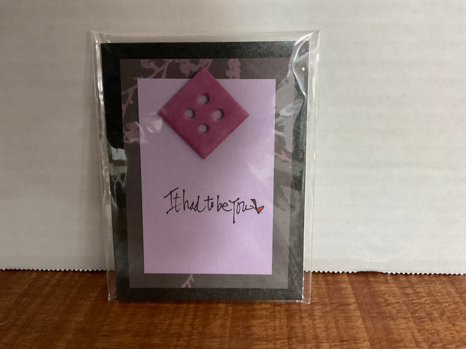 Magnetic Note Card-It Had to be You