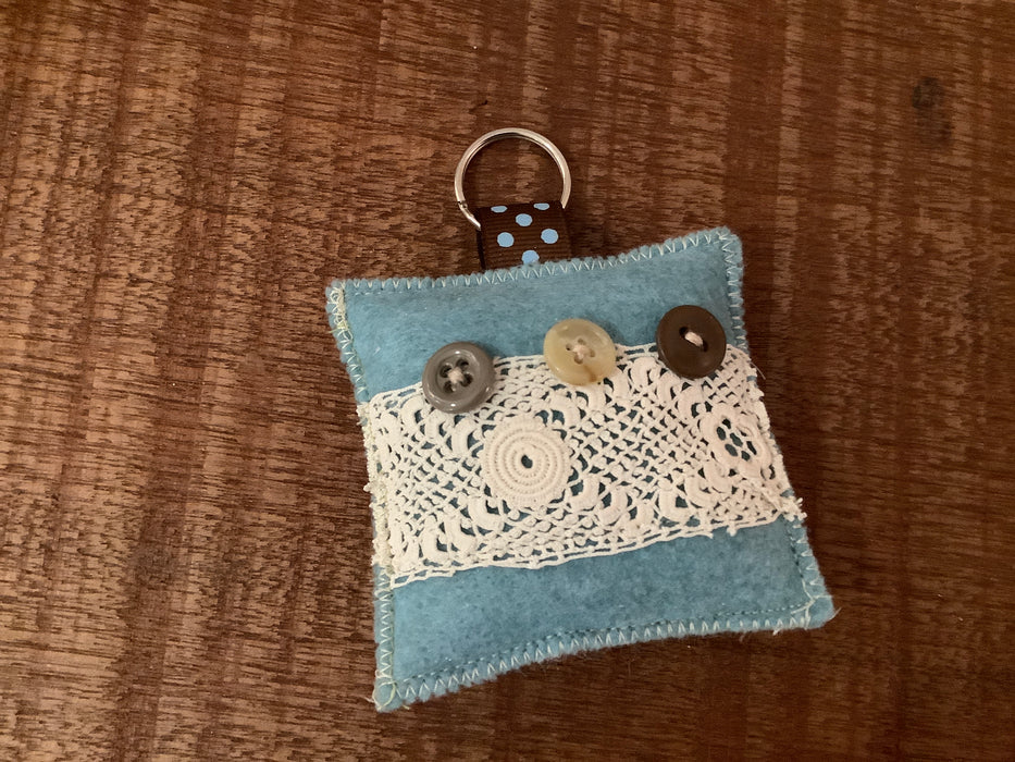 Fabric keychain