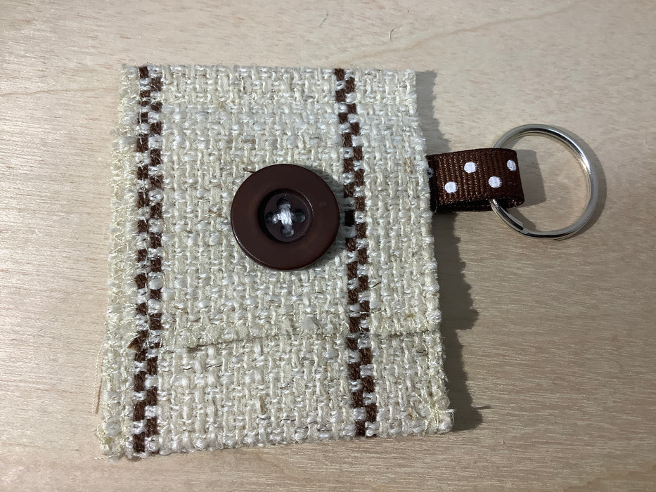 Small pocket keychain