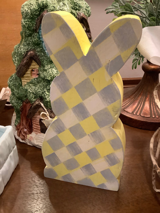 Wood Easter bunny - standing