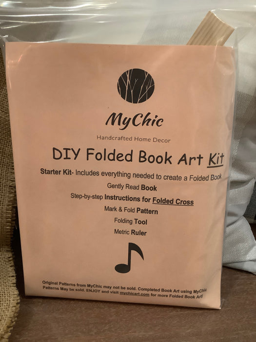 Folded Book Art DIY Kit