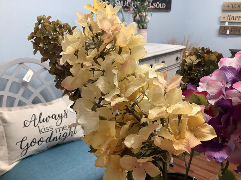 Faux flowers