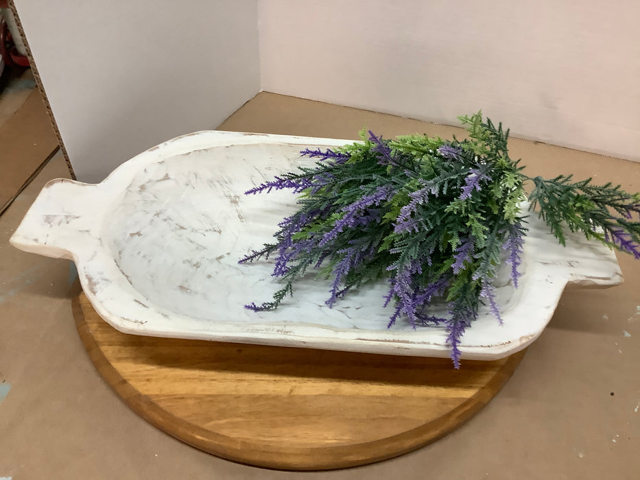 Rustic dough bowl