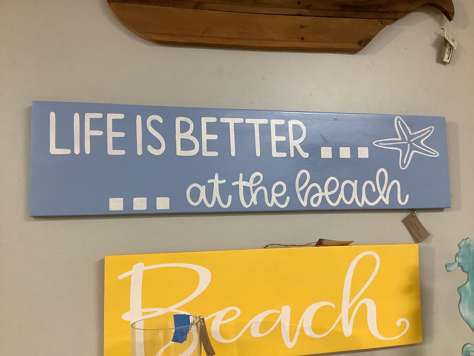 Life is better at the beach