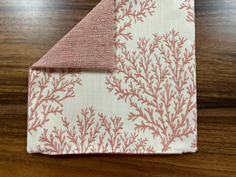 Beachy fabric pillow