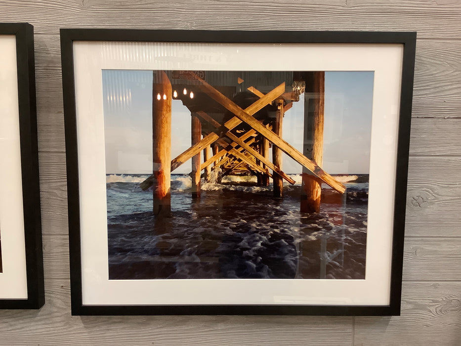 Underneath Cherry Grove pier picture