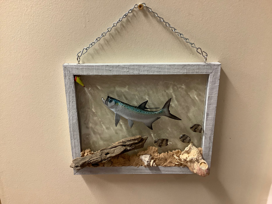 Epoxy 3D framed wall art
