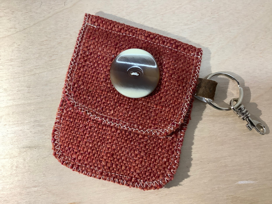 Pocket keychain with clip