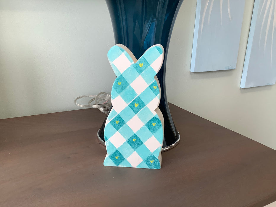 Wood Easter bunny - standing