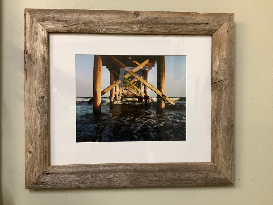 Underneath Cherry Grove pier picture