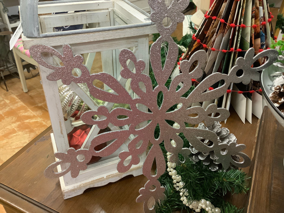 Glitter snowflake