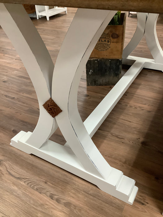 Trestle table and bench