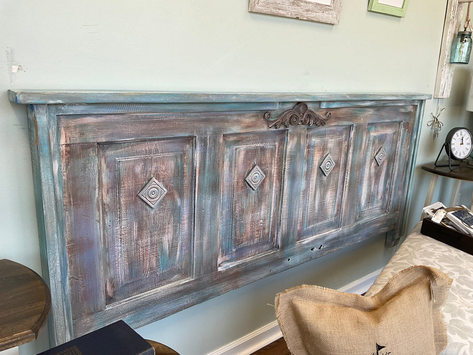 Old door headboard - king size