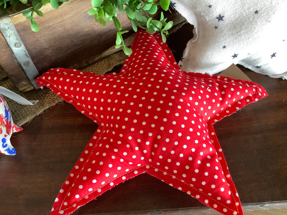 Decorative star pillows