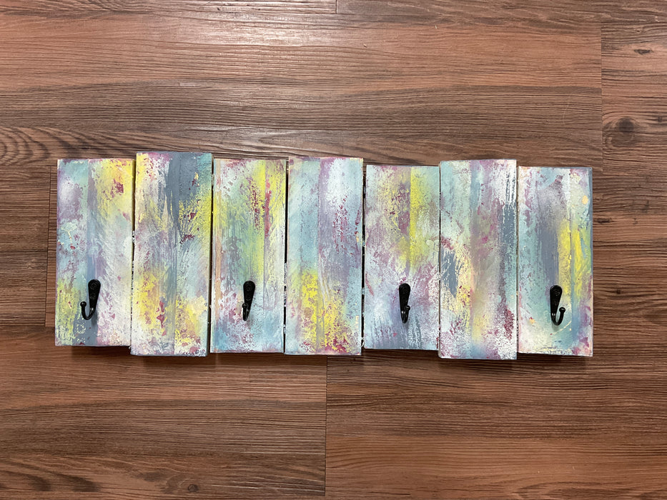 Pallet coat rack
