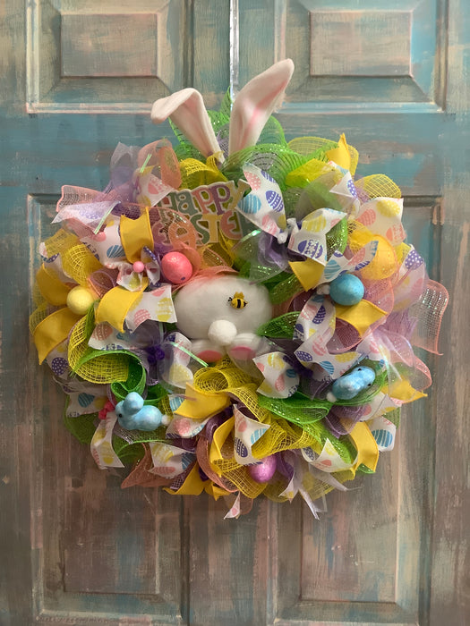 Easter bunny bottom wreath