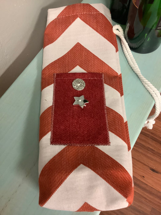 Drawstring wine bag