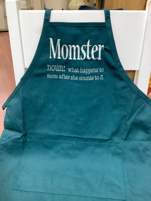 Apron- Momster