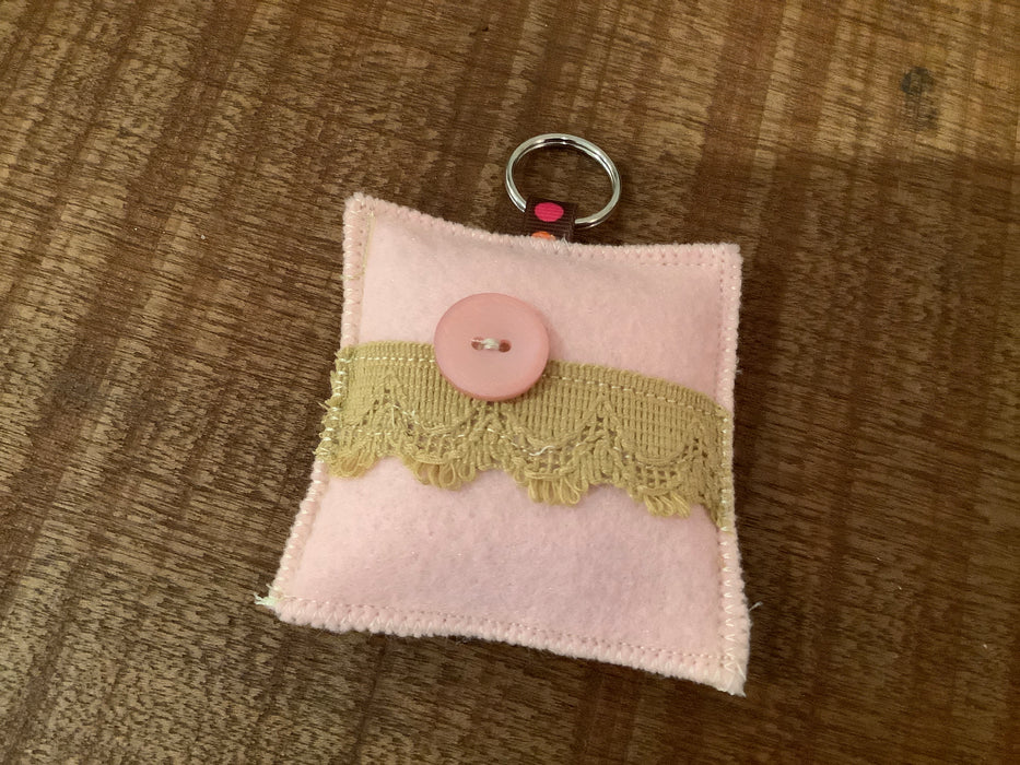 Fabric keychain