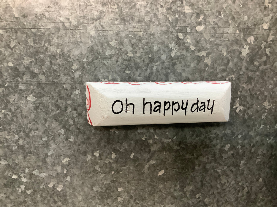 Wood magnet