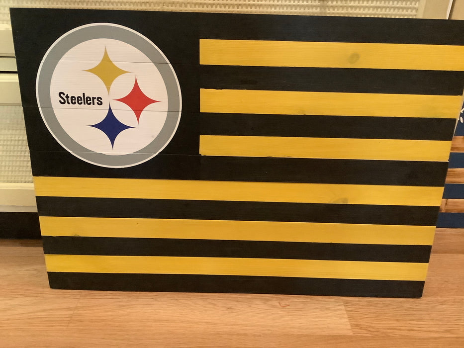 American flag - Steelers