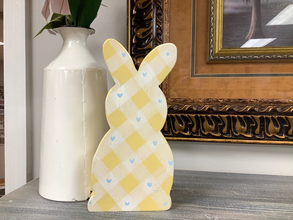 Wood Easter bunny - standing