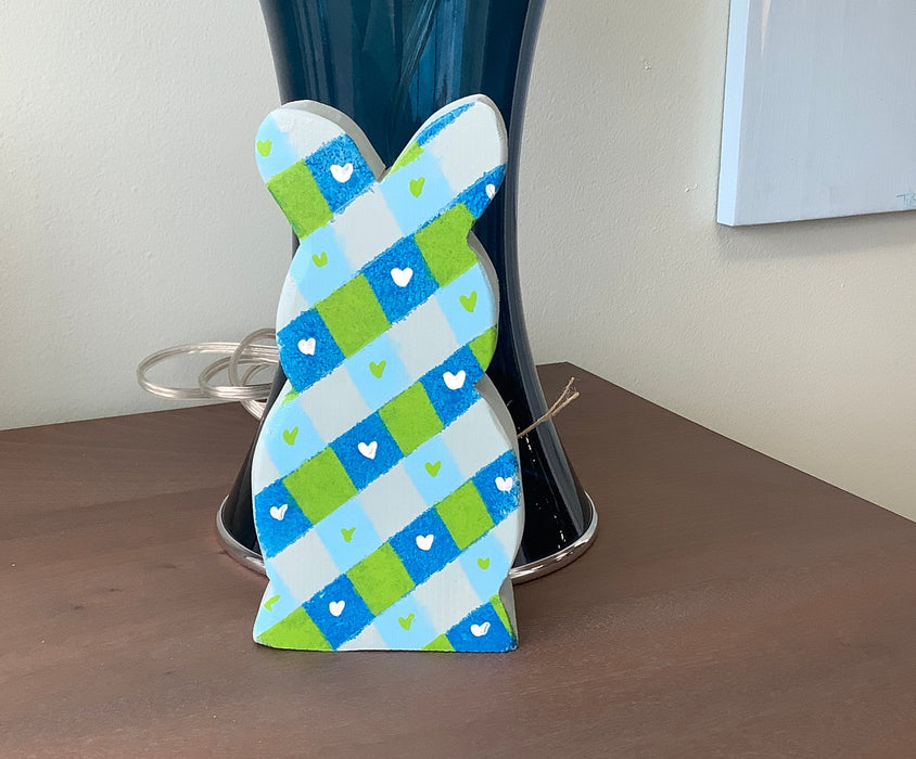 Wood Easter bunny - standing