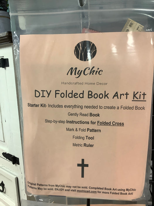 Folded Book Art DIY Kit