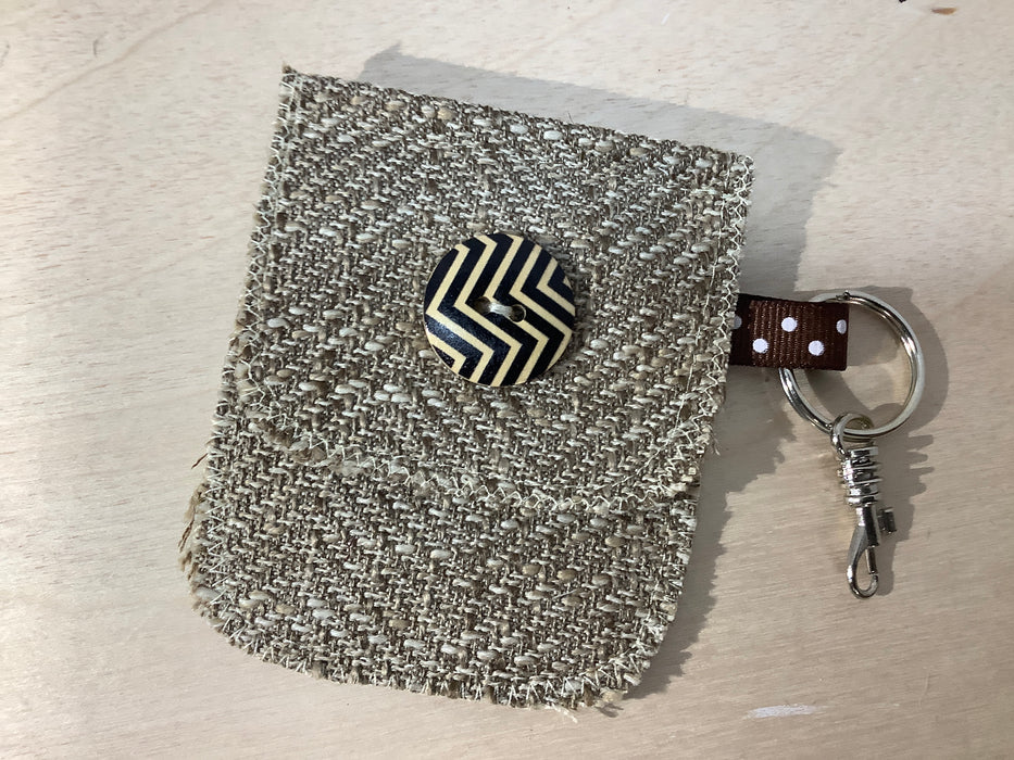 Pocket keychain with clip
