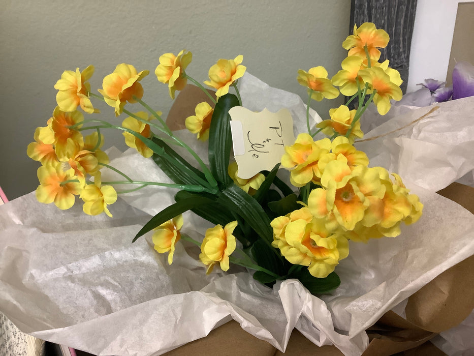 Faux flowers