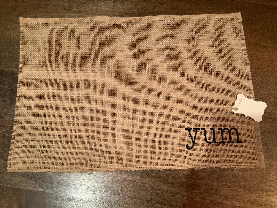 Embroidered Placemats