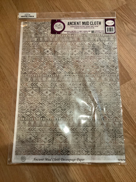Dixie Belle decoupage rice paper