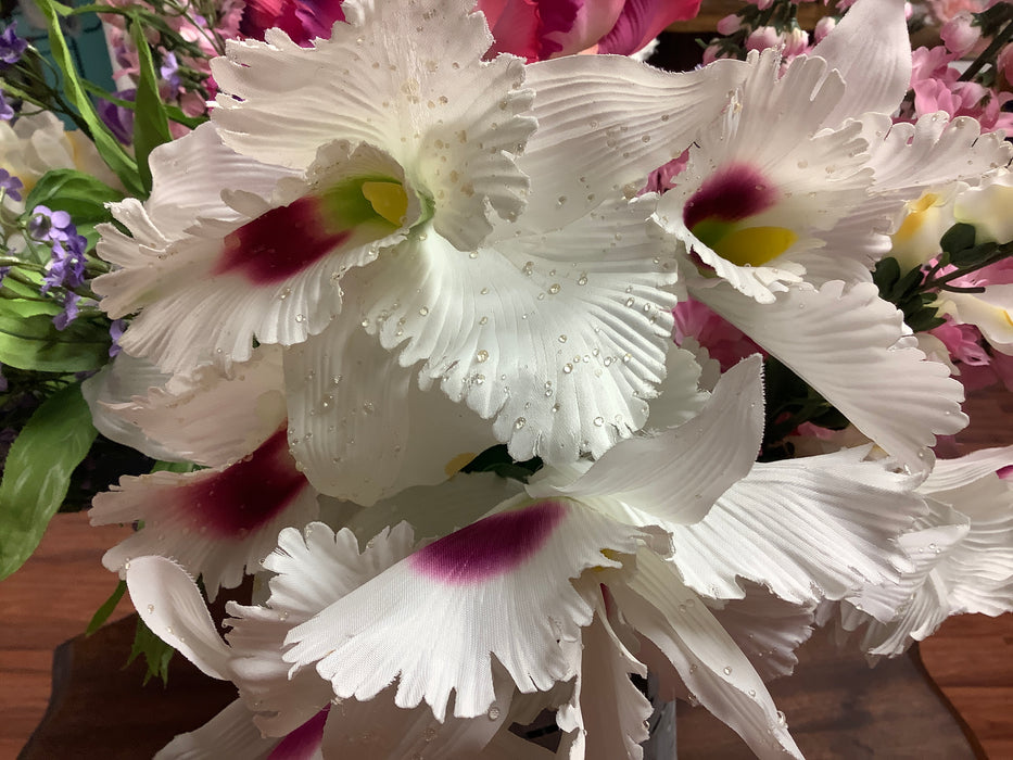Faux flowers