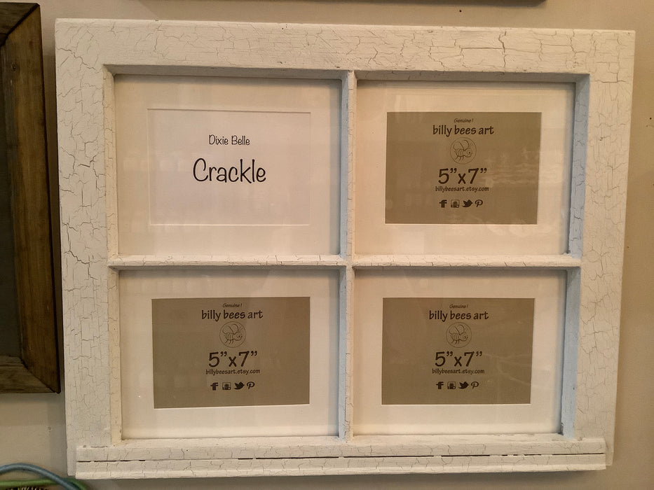 4 pane window picture frame