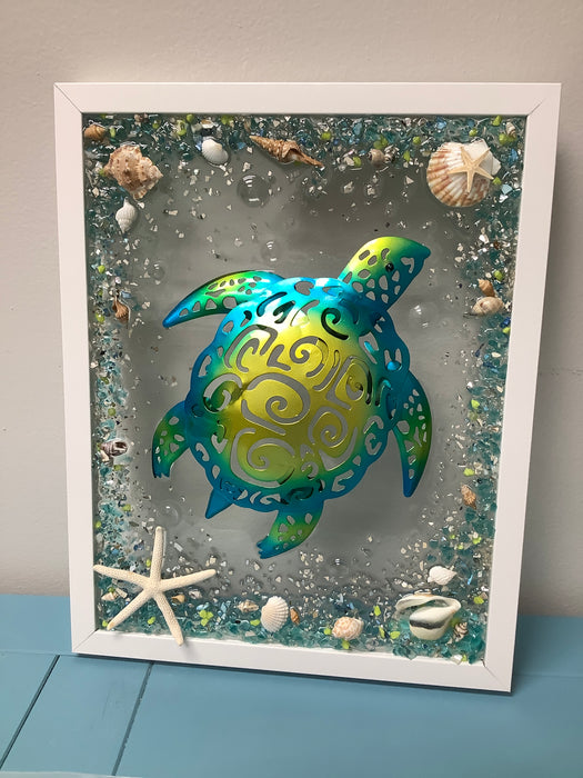 Turtle in epoxy