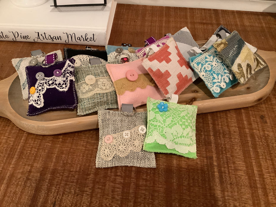 Fabric keychain