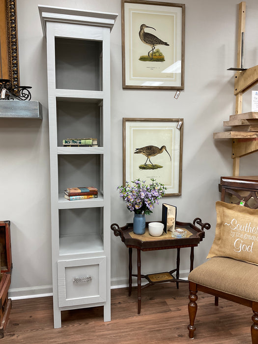 Driftwood open bookcase