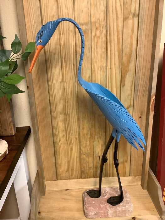 PVC blue heron