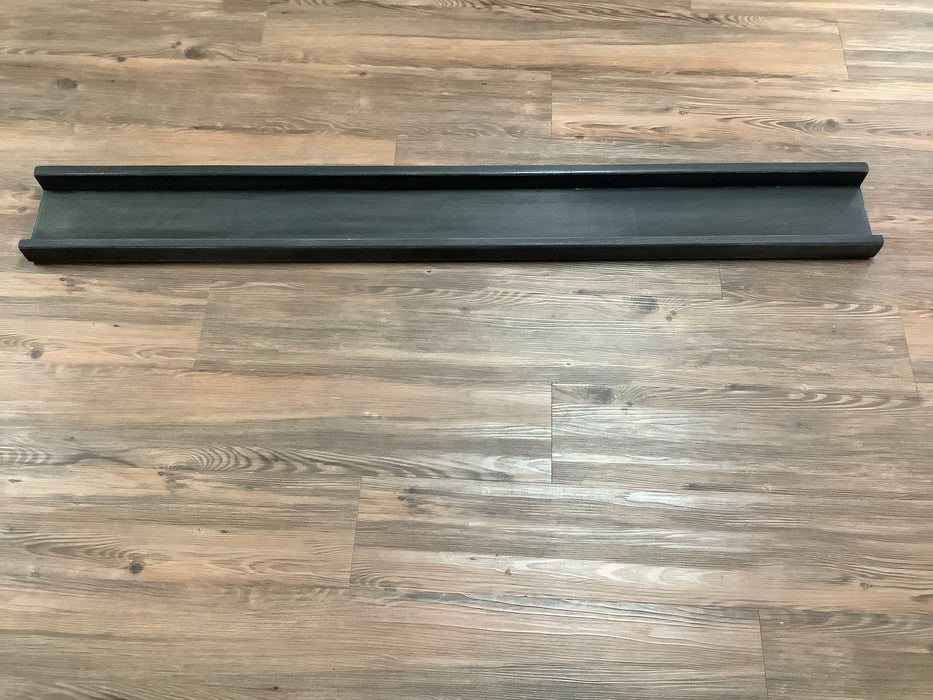 Long wood wall shelf