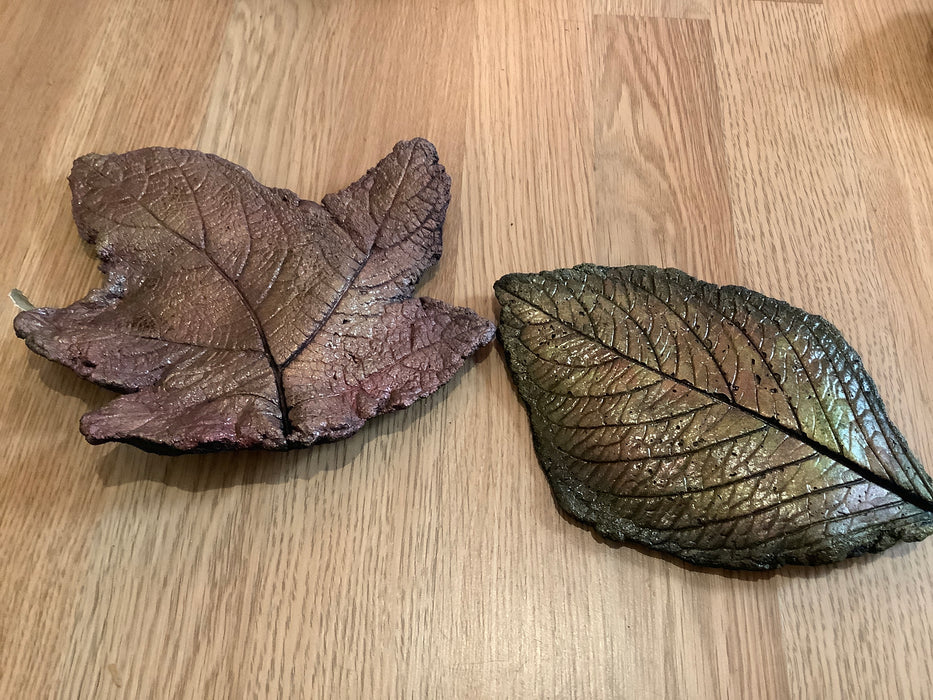 Concrete leaves