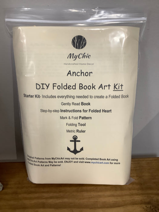 Folded Book Art DIY Kit