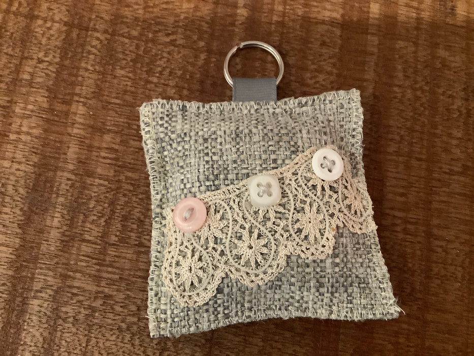 Fabric keychain