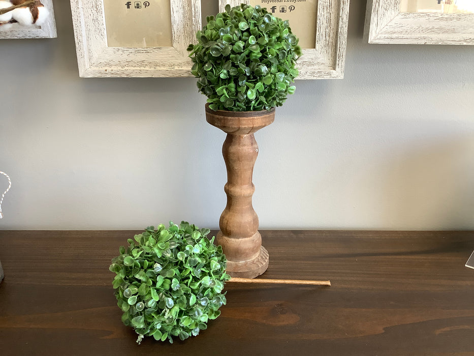 Boxwood topiary