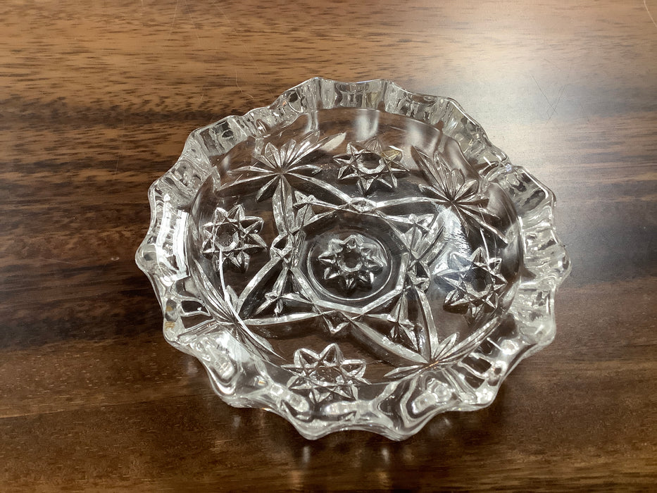 Vintage 1960’s crystal ashtray