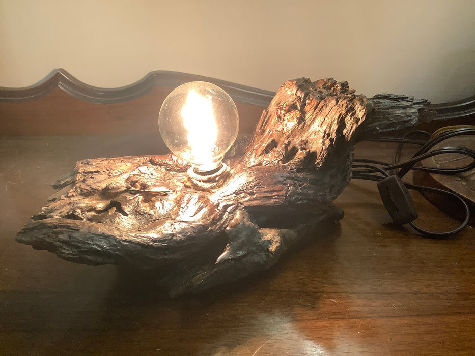 Small driftwood light
