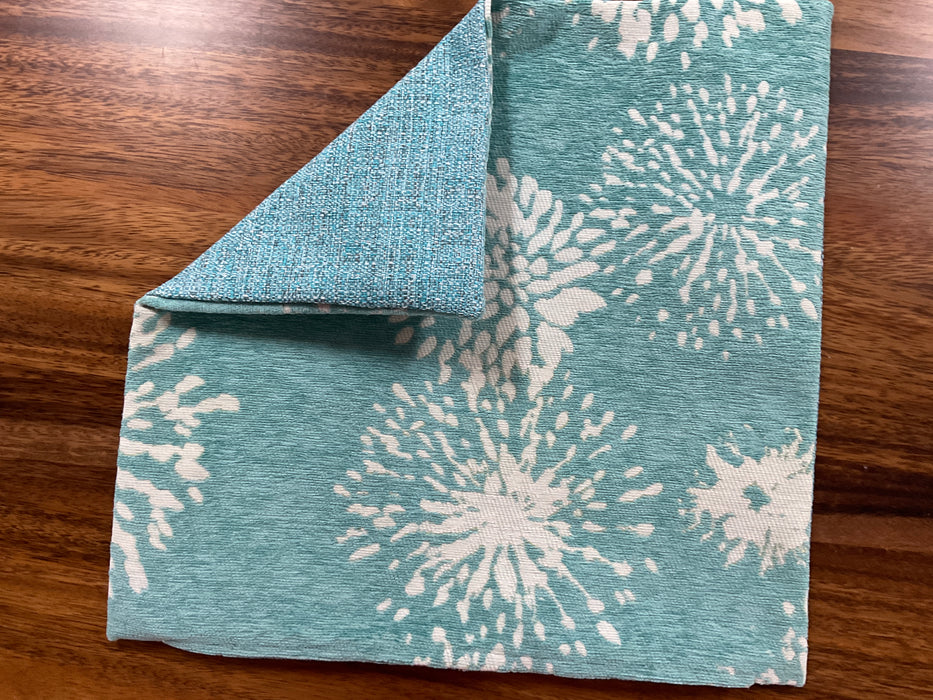 Beachy fabric pillow