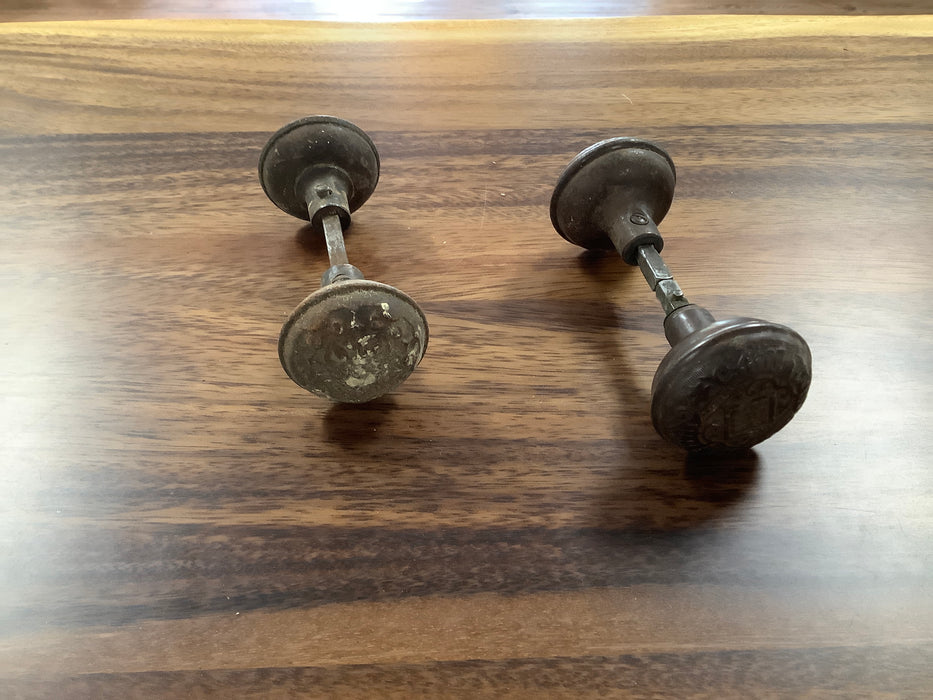 Antique door knobs