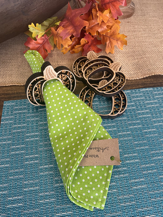 Pumpkin napkin ring