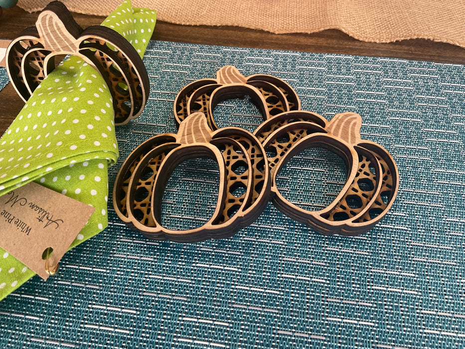 Pumpkin napkin ring